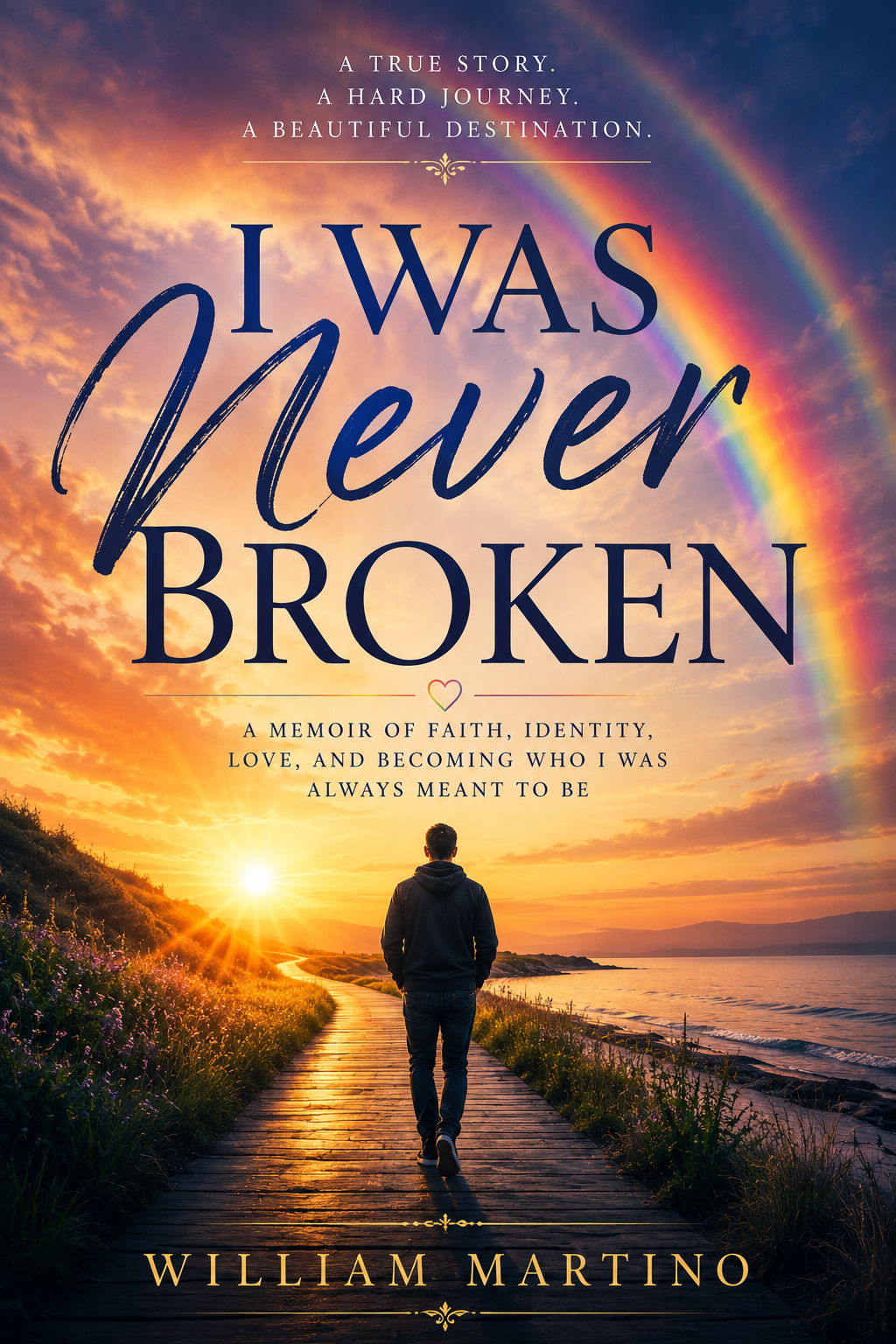 I Was Never Broken: A Memoir of Faith, Identity, Love, and Becoming Who I Was Always Meant To Be